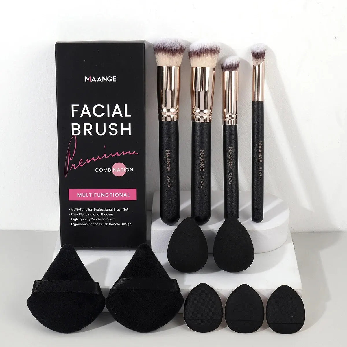 MAANGE 11PCS Makeup Tool Kit