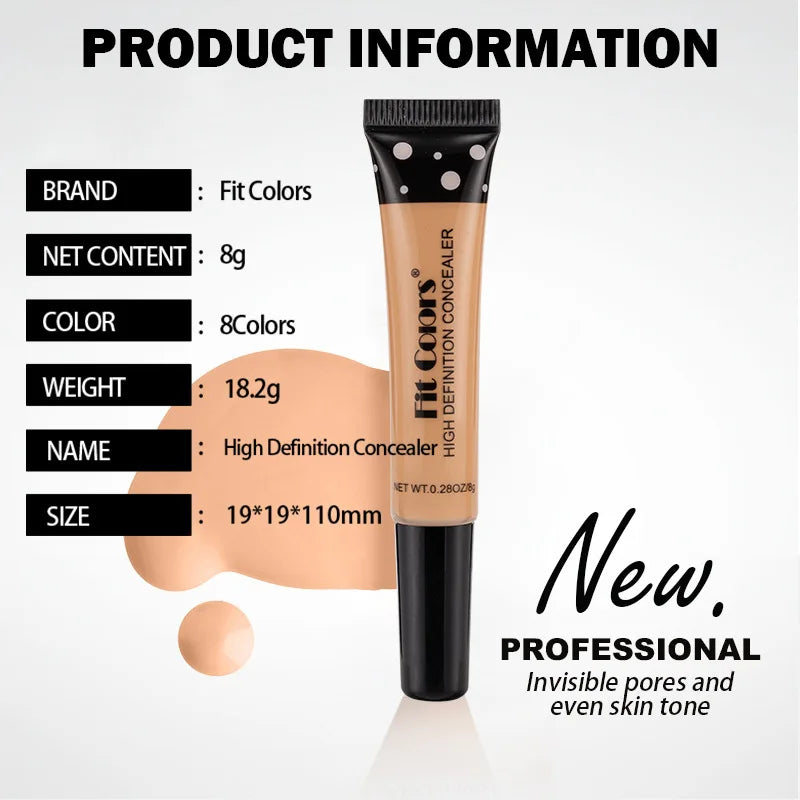 Concealer with Moisturizing Liquid Foundation