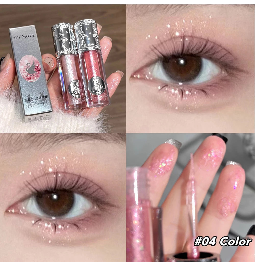 Glimmering Glamour: Balletism Liquid Eyeshadow