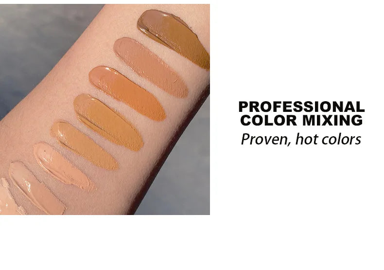 Concealer with Moisturizing Liquid Foundation