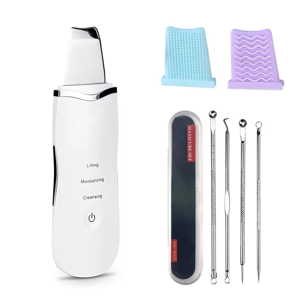 Ultrasonic Skin Scraper: Deep Clean & Blackhead Remover