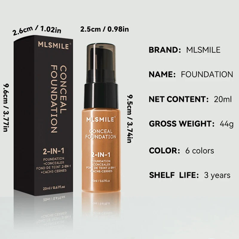 Oil-Control Matte Full Coverage Foundation