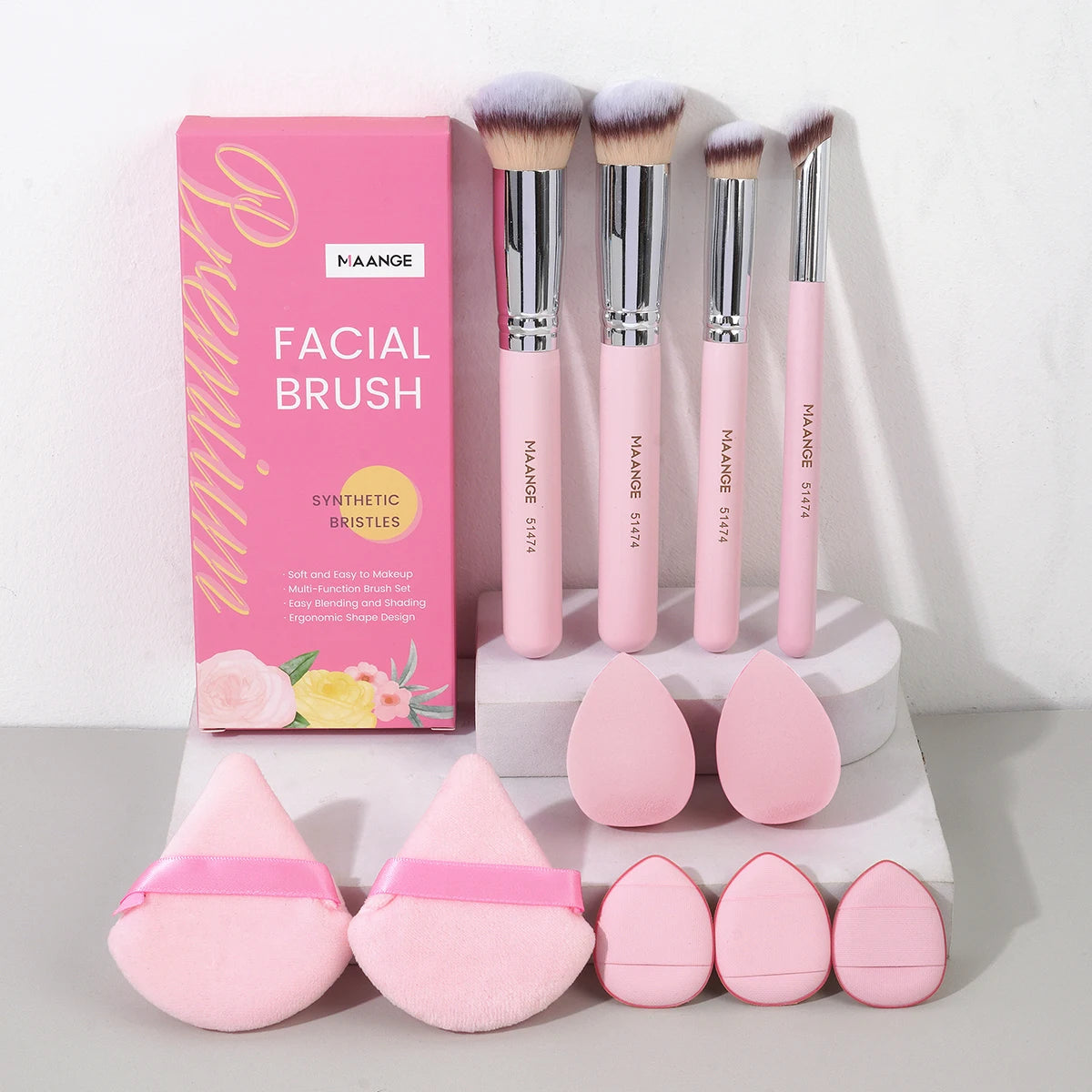 MAANGE 11PCS Makeup Tool Kit