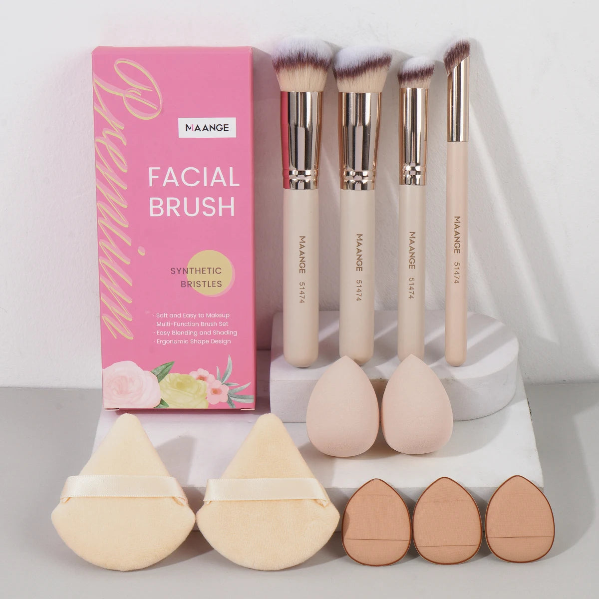 MAANGE 11PCS Makeup Tool Kit