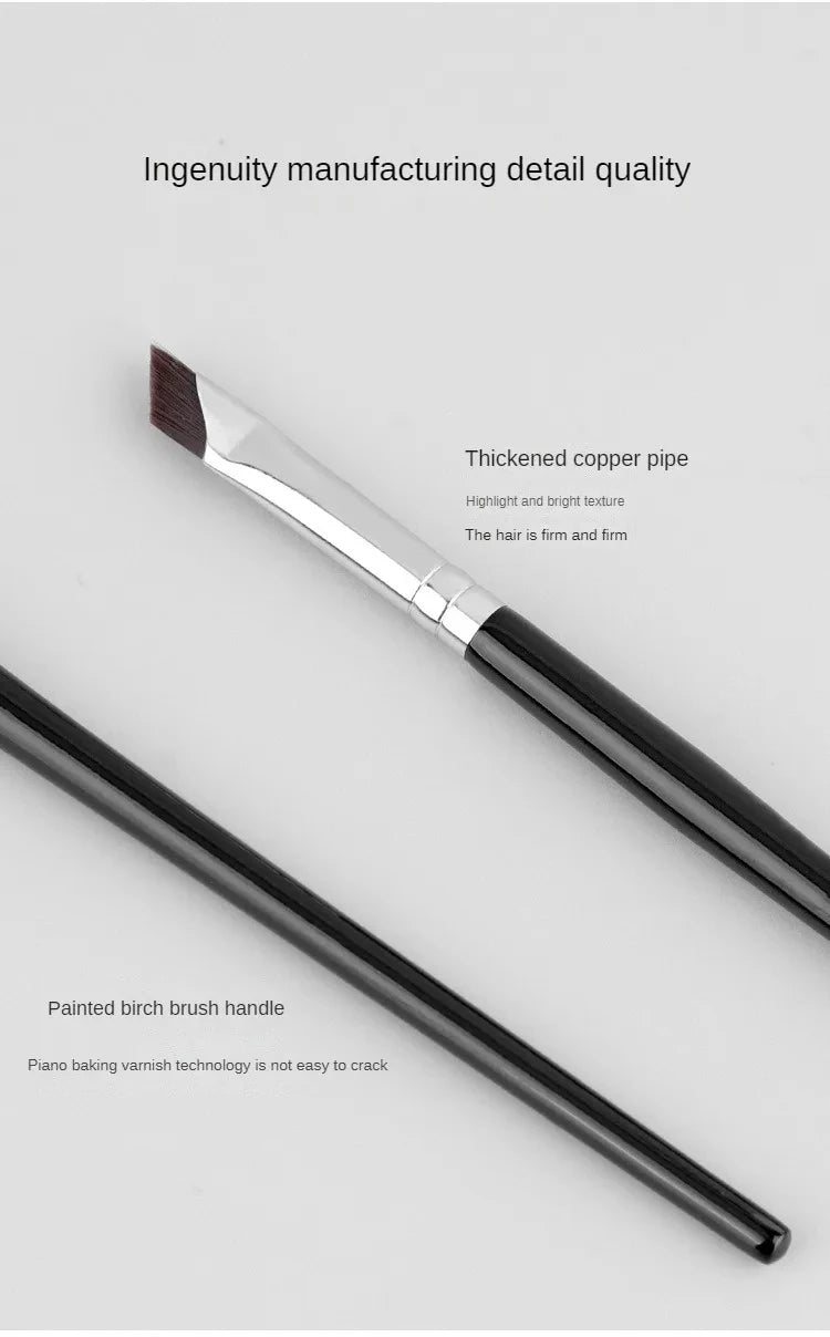 Ultra Thin Fine Angle Flat Eyebrow Brush