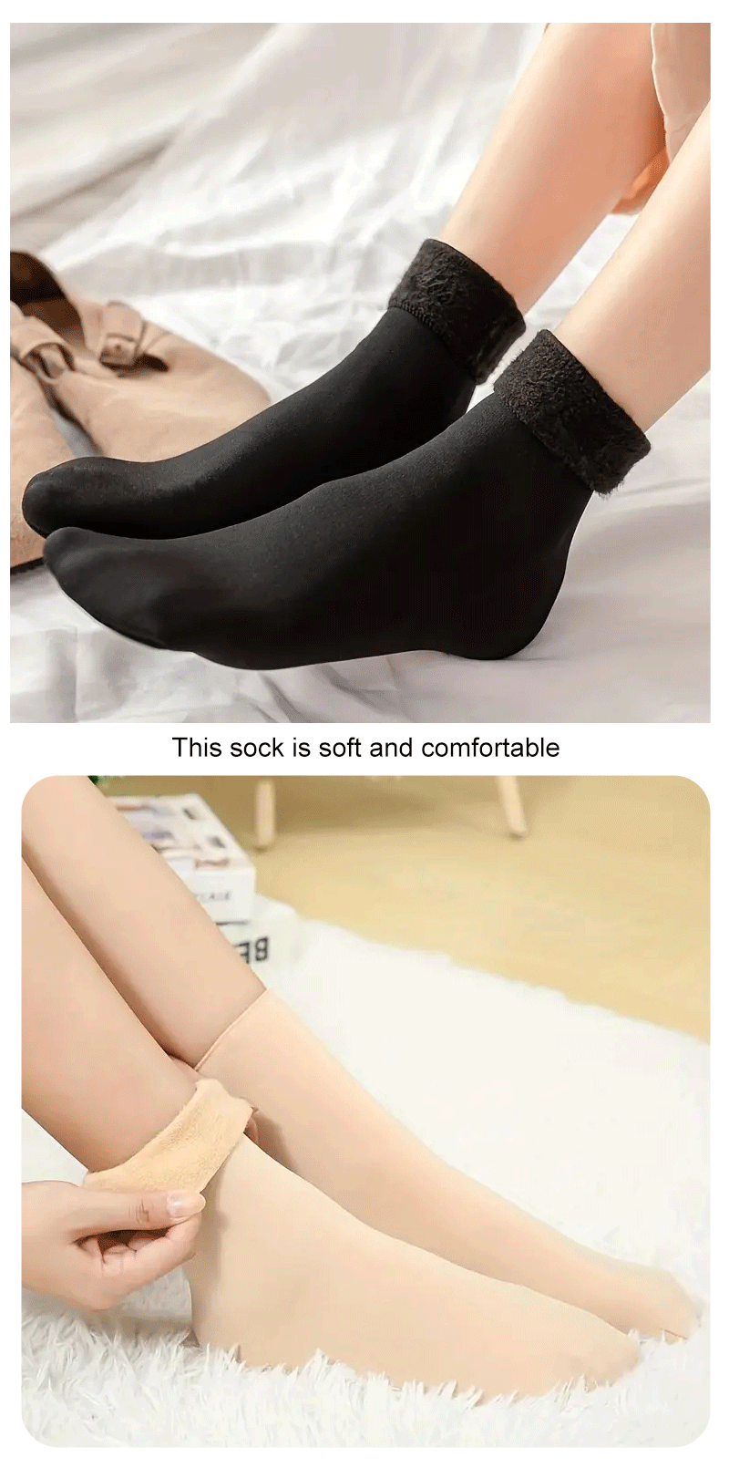 Women's Winter Thick Insulation Cashmere Socks