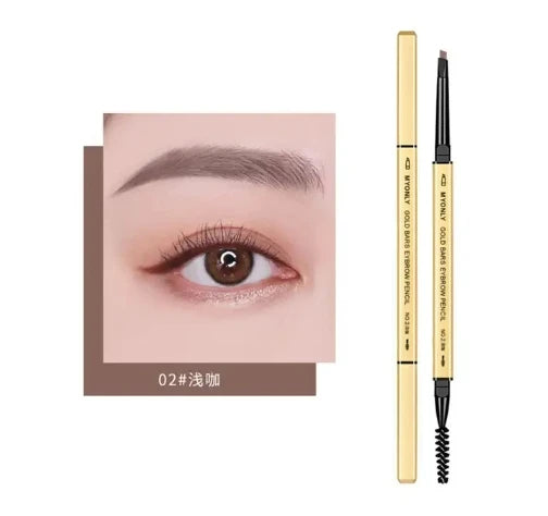 Dark Coffee Eyebrow Pencil with Brush