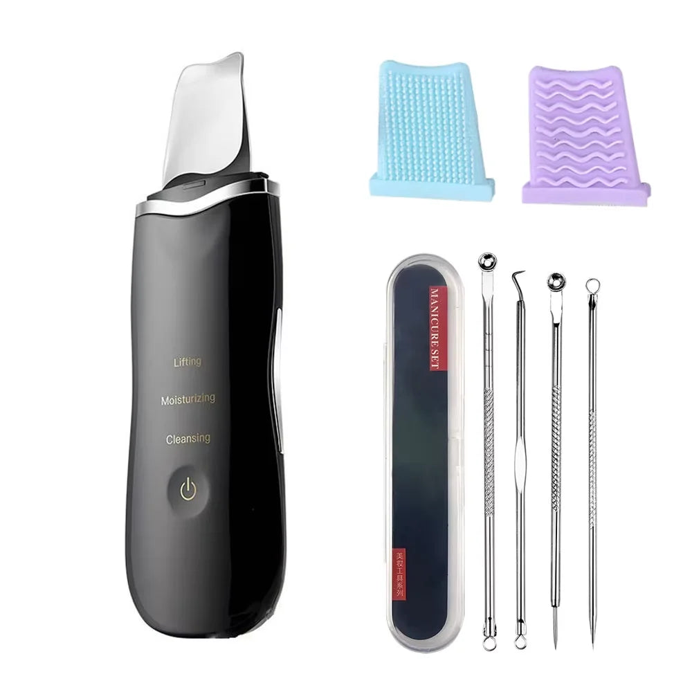 Ultrasonic Skin Scraper: Deep Clean & Blackhead Remover