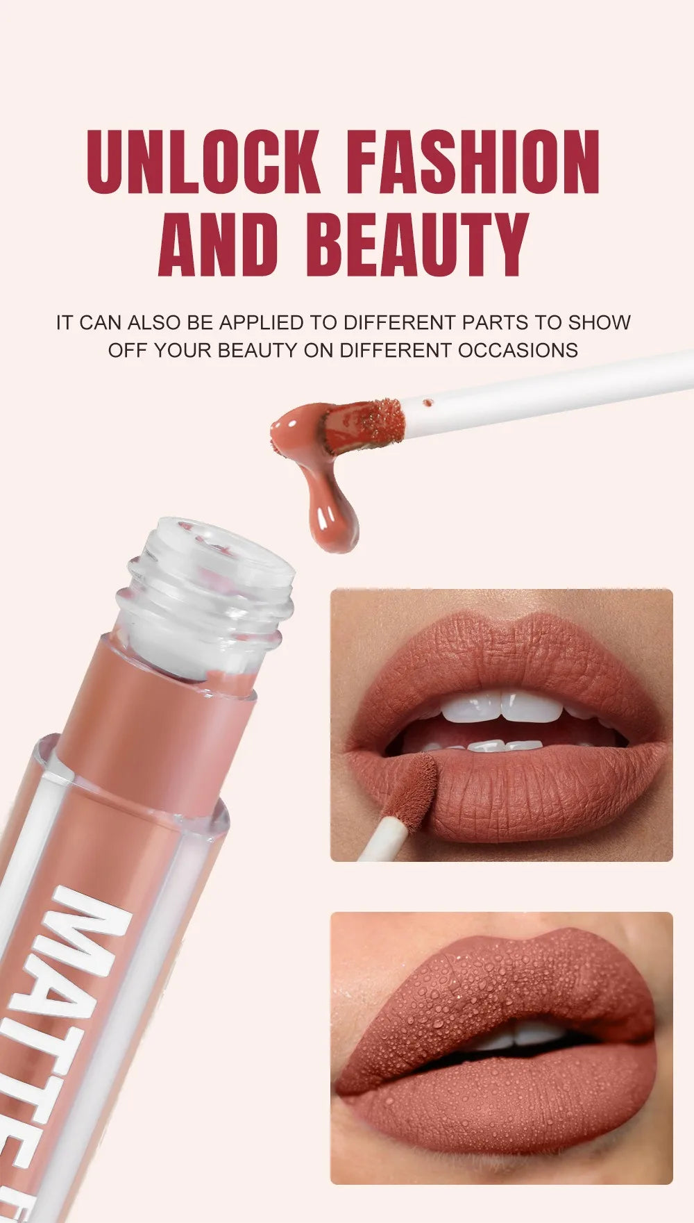 Waterproof Liquid Lipstick Set