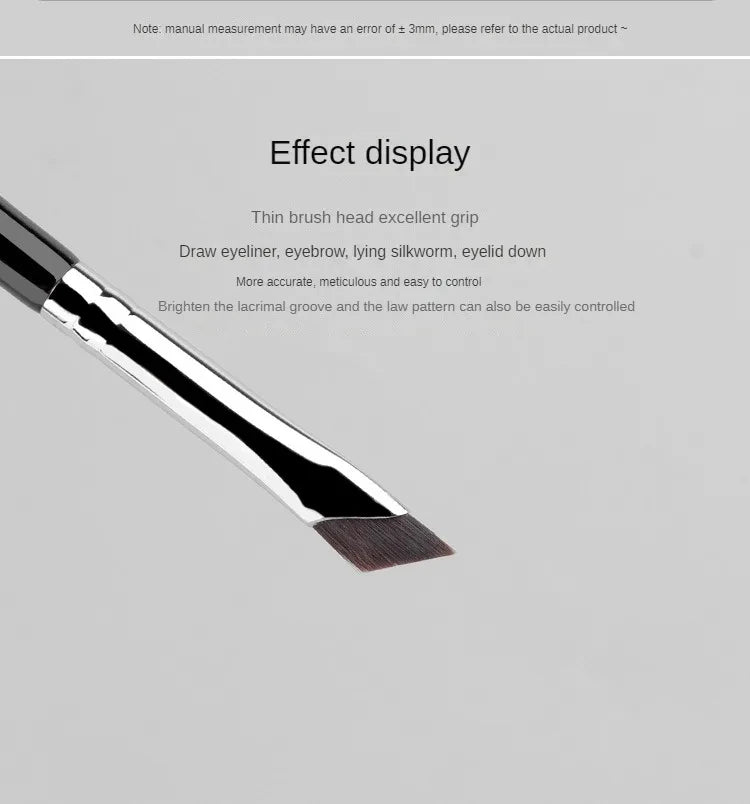 Ultra Thin Fine Angle Flat Eyebrow Brush