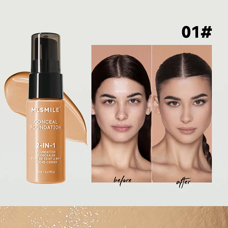 Oil-Control Matte Full Coverage Foundation