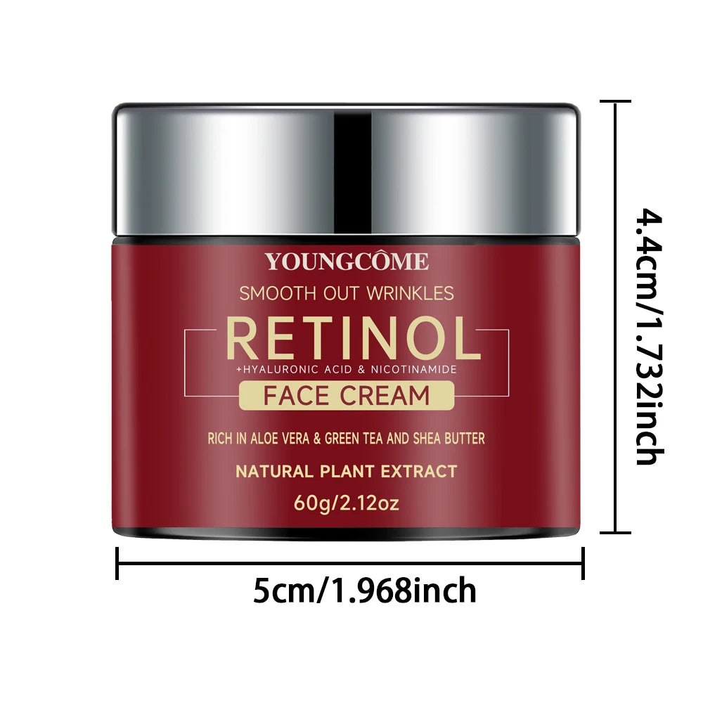 "Retinol Lifting and Firming Cream: Hydrates, Nourishes, and Revitalizes Your Skin"