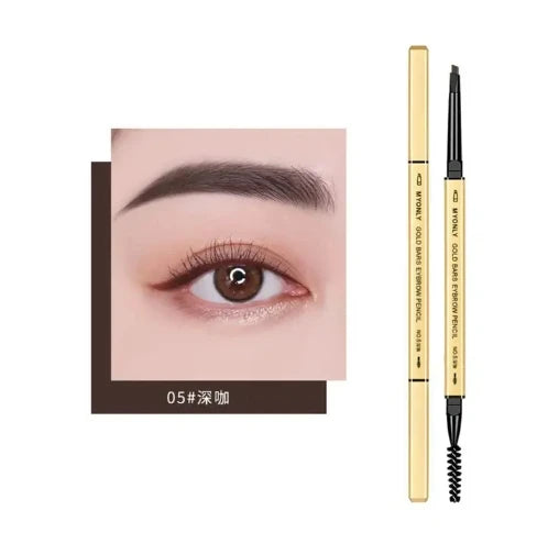 Dark Coffee Eyebrow Pencil with Brush