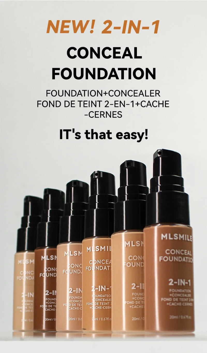 Oil-Control Matte Full Coverage Foundation